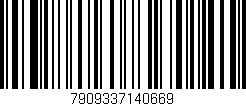 Código de barras (EAN, GTIN, SKU, ISBN): '7909337140669'