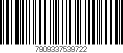 Código de barras (EAN, GTIN, SKU, ISBN): '7909337539722'
