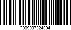 Código de barras (EAN, GTIN, SKU, ISBN): '7909337924894'