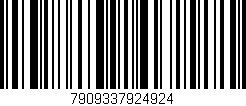 Código de barras (EAN, GTIN, SKU, ISBN): '7909337924924'