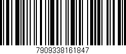 Código de barras (EAN, GTIN, SKU, ISBN): '7909338161847'