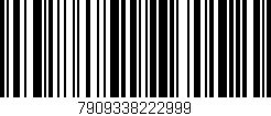 Código de barras (EAN, GTIN, SKU, ISBN): '7909338222999'