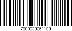 Código de barras (EAN, GTIN, SKU, ISBN): '7909338261189'
