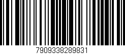 Código de barras (EAN, GTIN, SKU, ISBN): '7909338289831'
