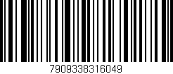 Código de barras (EAN, GTIN, SKU, ISBN): '7909338316049'