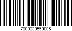 Código de barras (EAN, GTIN, SKU, ISBN): '7909338558005'