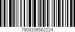 Código de barras (EAN, GTIN, SKU, ISBN): '7909338562224'