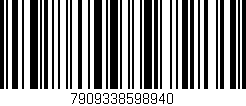 Código de barras (EAN, GTIN, SKU, ISBN): '7909338598940'
