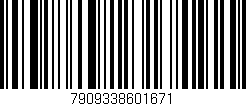 Código de barras (EAN, GTIN, SKU, ISBN): '7909338601671'
