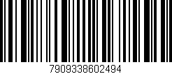 Código de barras (EAN, GTIN, SKU, ISBN): '7909338602494'