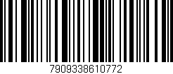 Código de barras (EAN, GTIN, SKU, ISBN): '7909338610772'