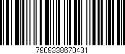 Código de barras (EAN, GTIN, SKU, ISBN): '7909338670431'