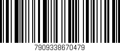 Código de barras (EAN, GTIN, SKU, ISBN): '7909338670479'