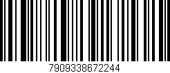 Código de barras (EAN, GTIN, SKU, ISBN): '7909338672244'