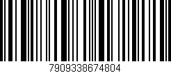 Código de barras (EAN, GTIN, SKU, ISBN): '7909338674804'