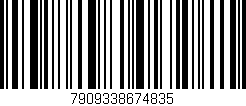 Código de barras (EAN, GTIN, SKU, ISBN): '7909338674835'