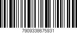 Código de barras (EAN, GTIN, SKU, ISBN): '7909338675931'