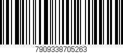 Código de barras (EAN, GTIN, SKU, ISBN): '7909338705263'