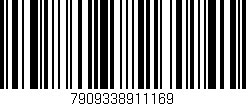 Código de barras (EAN, GTIN, SKU, ISBN): '7909338911169'
