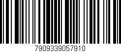 Código de barras (EAN, GTIN, SKU, ISBN): '7909339057910'
