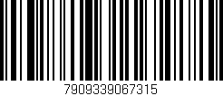 Código de barras (EAN, GTIN, SKU, ISBN): '7909339067315'