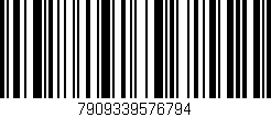 Código de barras (EAN, GTIN, SKU, ISBN): '7909339576794'