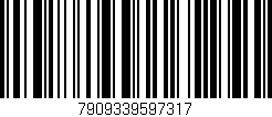 Código de barras (EAN, GTIN, SKU, ISBN): '7909339597317'