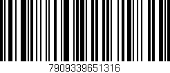 Código de barras (EAN, GTIN, SKU, ISBN): '7909339651316'