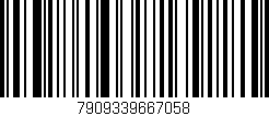 Código de barras (EAN, GTIN, SKU, ISBN): '7909339667058'