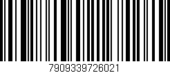 Código de barras (EAN, GTIN, SKU, ISBN): '7909339726021'