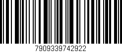Código de barras (EAN, GTIN, SKU, ISBN): '7909339742922'