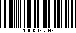 Código de barras (EAN, GTIN, SKU, ISBN): '7909339742946'