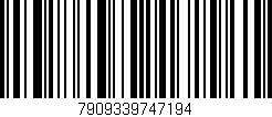 Código de barras (EAN, GTIN, SKU, ISBN): '7909339747194'