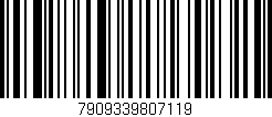 Código de barras (EAN, GTIN, SKU, ISBN): '7909339807119'