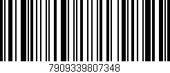 Código de barras (EAN, GTIN, SKU, ISBN): '7909339807348'