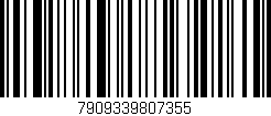 Código de barras (EAN, GTIN, SKU, ISBN): '7909339807355'