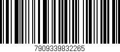 Código de barras (EAN, GTIN, SKU, ISBN): '7909339832265'