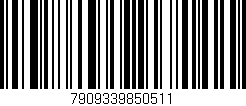 Código de barras (EAN, GTIN, SKU, ISBN): '7909339850511'