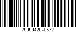 Código de barras (EAN, GTIN, SKU, ISBN): '7909342040572'