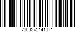 Código de barras (EAN, GTIN, SKU, ISBN): '7909342141071'