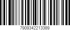 Código de barras (EAN, GTIN, SKU, ISBN): '7909342213389'
