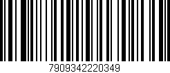 Código de barras (EAN, GTIN, SKU, ISBN): '7909342220349'