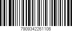 Código de barras (EAN, GTIN, SKU, ISBN): '7909342261106'