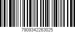 Código de barras (EAN, GTIN, SKU, ISBN): '7909342263025'