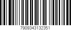 Código de barras (EAN, GTIN, SKU, ISBN): '7909343132351'