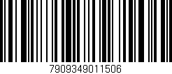 Código de barras (EAN, GTIN, SKU, ISBN): '7909349011506'