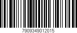 Código de barras (EAN, GTIN, SKU, ISBN): '7909349012015'