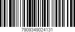 Código de barras (EAN, GTIN, SKU, ISBN): '7909349024131'