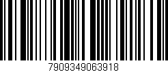 Código de barras (EAN, GTIN, SKU, ISBN): '7909349063918'