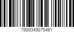 Código de barras (EAN, GTIN, SKU, ISBN): '7909349075461'